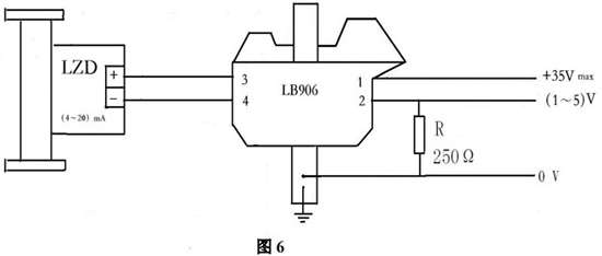 轉(zhuǎn)子流量計(jì)防爆接線圖