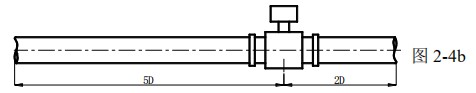 dn150電磁流量計直管段安裝位置圖